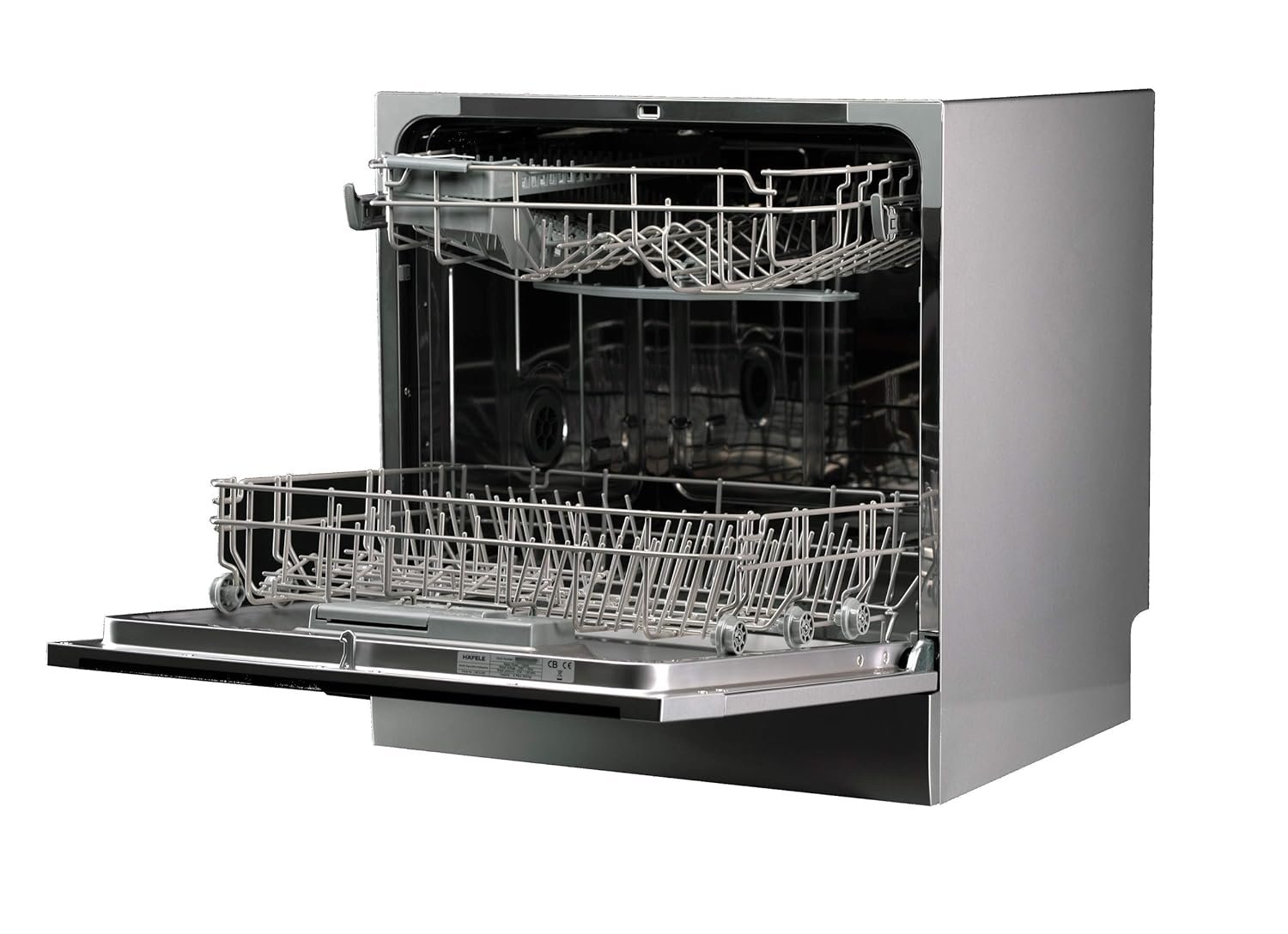 Hafele Aqua Mini, 8 Place Settings Countertop Dishwasher, Grey