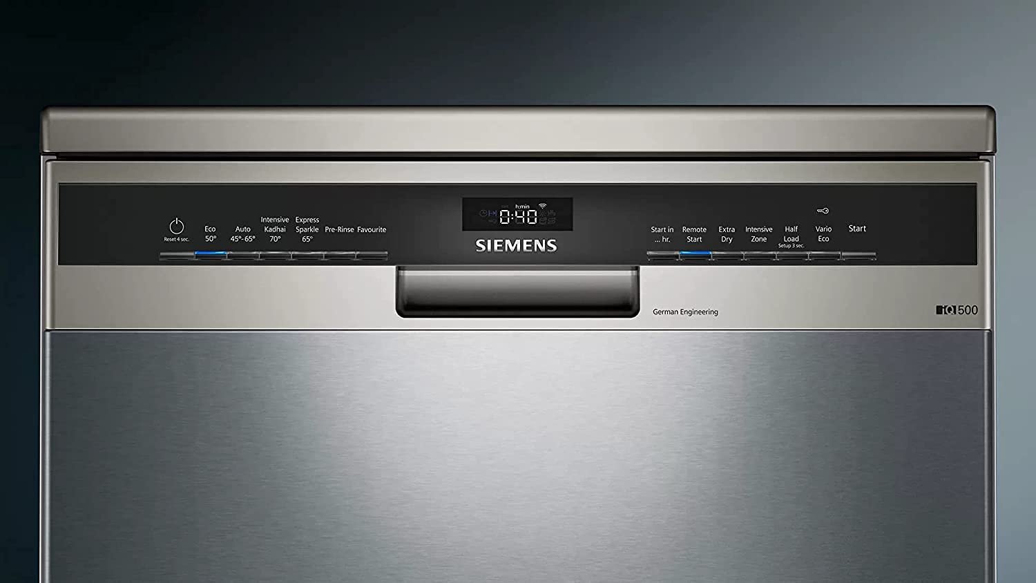 Siemens SN25II00TI Free Standing 13 Place Settings Dishwasher free-standing 60 cm Fingerprint free stee, steel